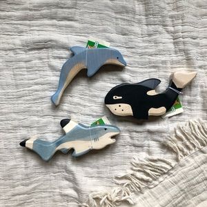 NWT Holztiger Sea Animal Set